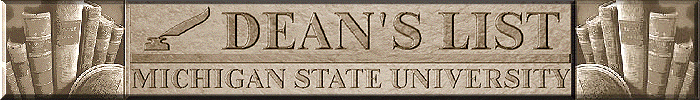 Michigan State University: Dean's List